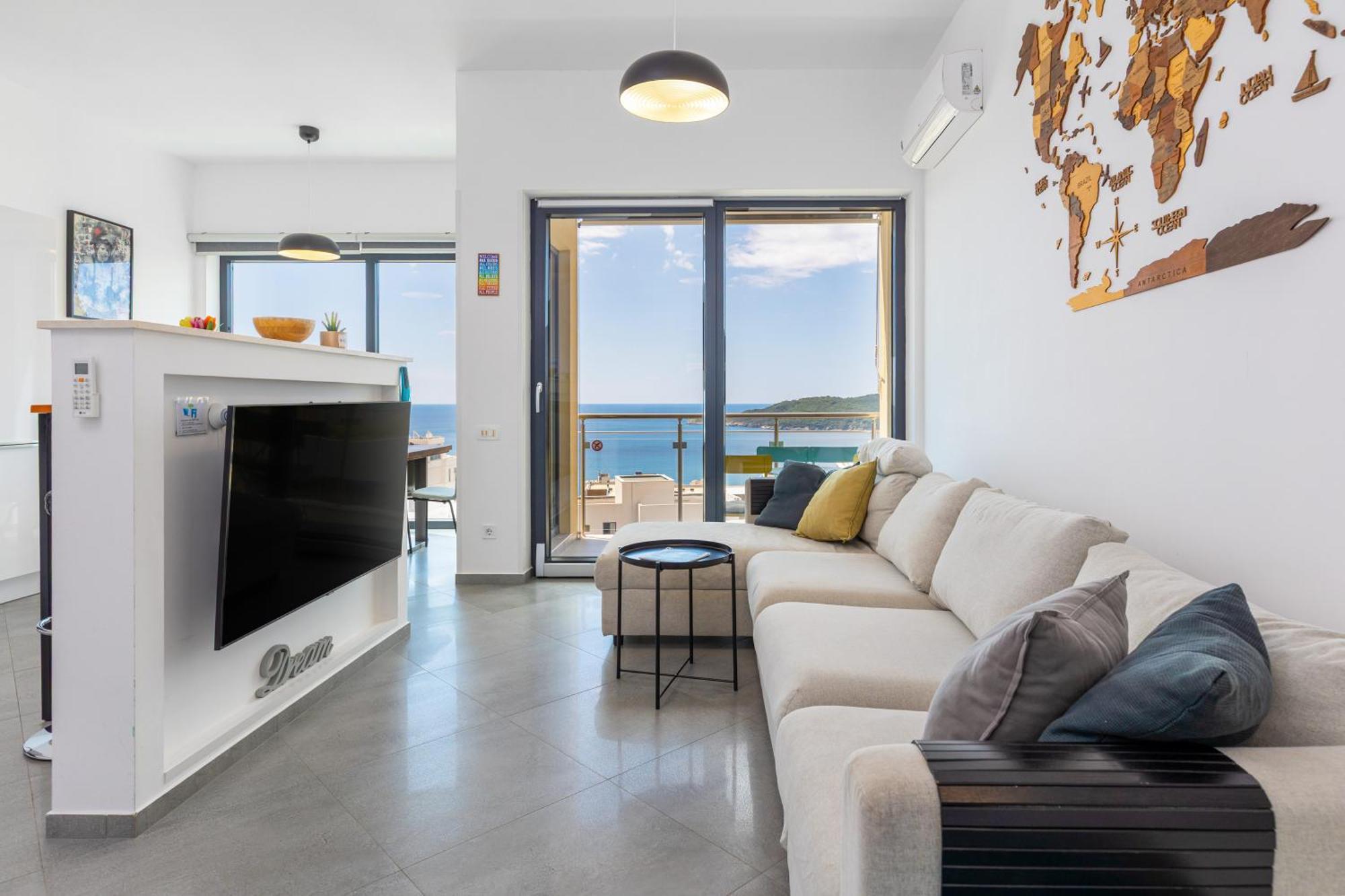 Modern Top Floor Sea View 3Br With Pools, Spa & Fitness เบชิชิ ภายนอก รูปภาพ