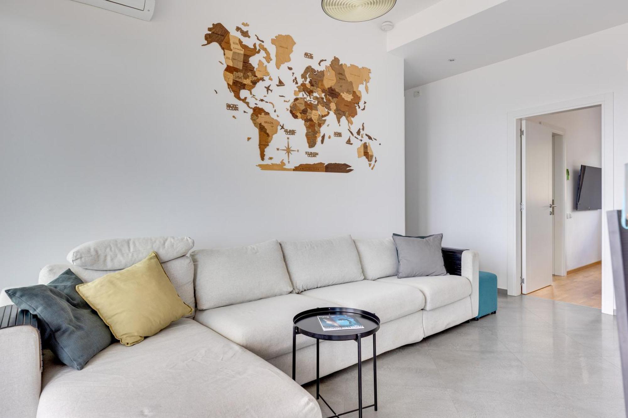 Modern Top Floor Sea View 3Br With Pools, Spa & Fitness เบชิชิ ภายนอก รูปภาพ